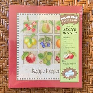 New Deluxe Recipe Binder